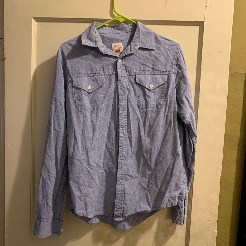 Men’s Dikotomy-Co. Exclusive Medium Denim Workshirt